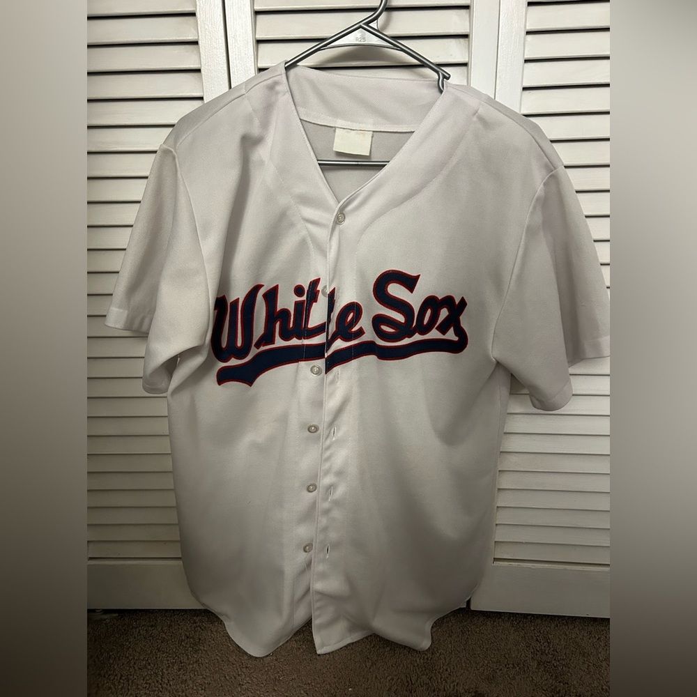 1989-90 Chicago White Sox Jersey (BLANK BACK)